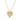 Roberto Coin .08CTW Venetian Princess Small Heart Necklace in 18K Yellow Gold