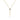 Roberto Coin 0.42CTW Princess Flower Diamond Lariat Necklace in 18K White and Yellow Gold