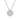 Mountz Collection Cluster Flower Pendant in 14K White Gold