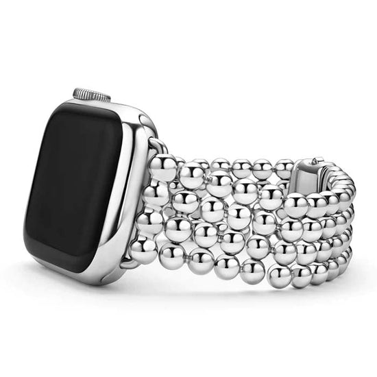 LAGOS Smart Caviar Infinite Caviar Beaded Watch Bracelet in Stainless Steel - 38-45mm