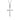 Mountz Collection Beveled Cross in Sterling Silver