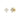 Roberto Coin Diamond Princess Outline Flower Small Stud Earrings in 18K Yellow Gold