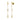 Roberto Coin Diamonds By the Inch Bar and Bezel Station Dangle Earrings in 18K Yellow Gold