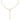 FOPE Aria Collection Lariat Necklace with Diamonds in 18K Yellow Gold