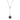 Mastoloni 17" Black Tahitian Pearl "Y" Necklace in 14K White Gold