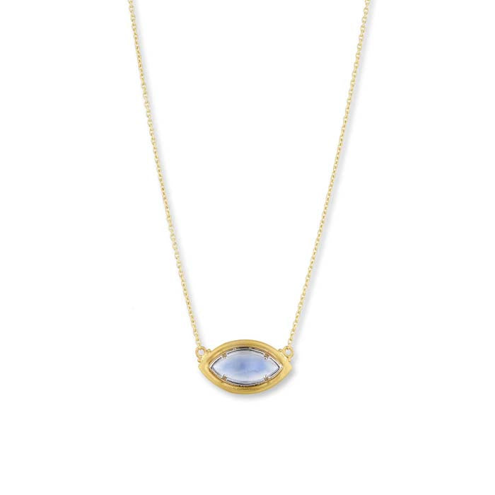 Lika Behar Moonstone Moondance One of a Kind Necklace in 24K Yellow Gold