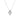 Roberto Coin Diamante Diamond Small Lozenge Pendant Necklace in 18K White Gold