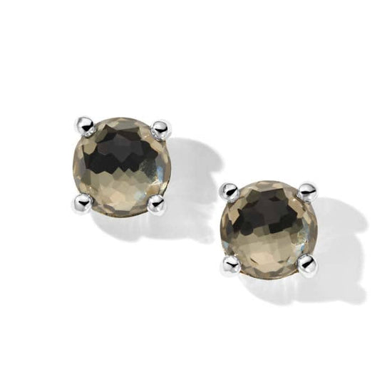 Ippolita Rock Candy Pyrite Mini Stud Earrings in Sterling Silver