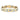 Estate 8.5" Diamond Two-Tone Geometric Link Bracelet in 18K White and Yellow Gold