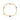 Estate 7" Multi-Color Gem Chevron Link Chain Bracelet in 14K Yellow Gold