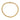 Estate 7" Two-Row French Rope Chain Bracelet in 14K Yellow Gold