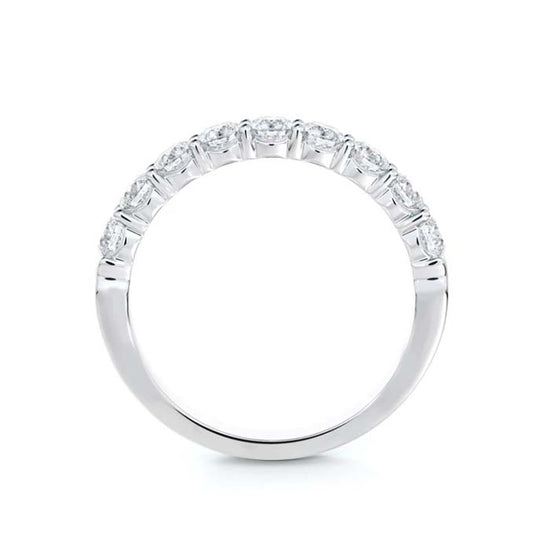 De Beers Forevermark .90CTW 9-Stone Band in 18K White Gold