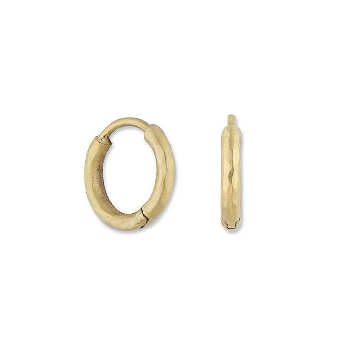 Lika Behar Diana Hoop Earrings in 22K Yellow Gold