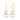 Mountz Collection Japanese Cultured Pearl Drop Earrings in 14K Yellow Gold