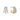 Kwiat "Lyric Collection" Three-Row Huggie Earrings with Diamonds in 18K Yellow Gold