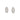 Mountz Collection 3CTW Diamond Inside/Outside Hoop Earrings in 14K White Gold