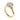 Gabriel & Co. "Giovana" Bezel Solitaire Engagement Ring Semi-Mounting in 14K Yellow Gold
