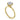 Gabriel & Co. "Tiana" Round Solitaire Engagement Ring Mounting in 14K Yellow Gold