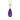 Mountz Collection Amethyst and Diamond Pendant Necklace in 14K Yellow Gold