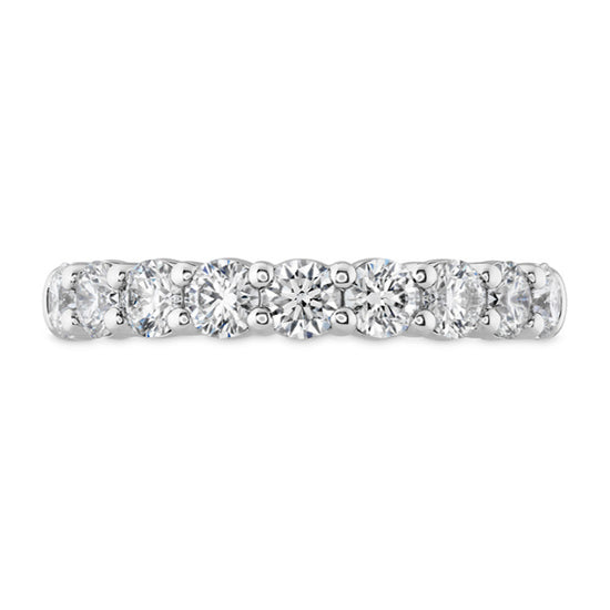 Hearts On Fire .94-1.04CTW Signature 9-Stone Band in 18K White Gold