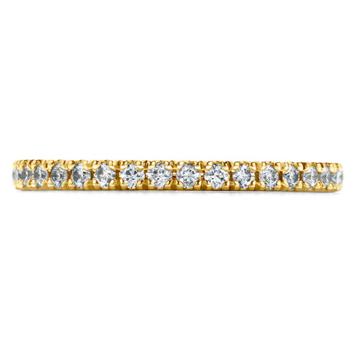 Hearts on Fire .25CTW Transcend Wedding Band in 18K Yellow Gold