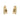 Mountz Collection Oval Yellow Diamond Two-Row Huggie Earrings in 18K Yellow Gold