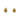 Mountz Collection Pear Yellow Diamond Bezel Stud Earrings in 18K Yellow Gold