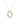 Mountz Collection Intertwined Ovals Pendant Necklace with Yellow and White Diamonds in 18K White and Yellow Gold