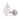 Mountz Collection Mixed Cut Leaf Open Bypass Ring in 18K White Gold