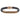 Simon G. Men's Bracelet in 14K Rose Gold and Black Leather