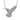 Simon G. Pavé Diamond Hummingbird Pendant in 18K White and Yellow Gold