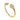 Gabriel & Co. Diamond Pear Open Ring in 14K White and Yellow Gold