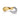 Gabriel & Co. Diamond Pavé Bypass Ring in 14K White and Yellow Gold