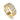 Gabriel & Co. Bujukan Clover and Diamond Marquise Stackable Ring in 14K Yellow Gold