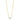 Mastoloni 9-9.5MM Pearl Flanked by Diamond Rondels with Double Chain in 18K Yellow Gold