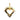 Estate Dolphin Heart Pendant in 14K Yellow Gold
