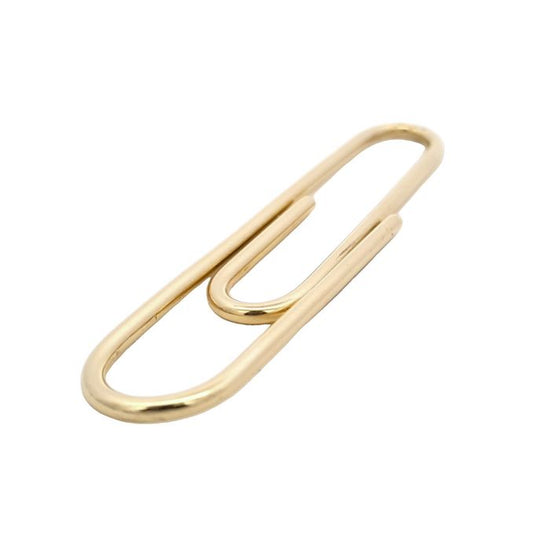 Estate PaperClip Money Clip in 14K Yellow Gold