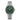 NORQAIN 40MM Adventure Automatic Watch With Green Dial and Bezel in Stainless Steel