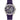NORQAIN 42mm Independence Skeleton Flyback Chronograph Purple Watch in Titanium