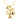 Estate Money Tree Pendant and Herringbone Chain in 14K Yellow Gold