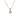 Estate 16" Pearl and Diamond Pendant in 14K Yellow Gold