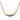 Estate 16" Multi Rope Link Necklace with Diamond Accents in 14K Yellow Gold