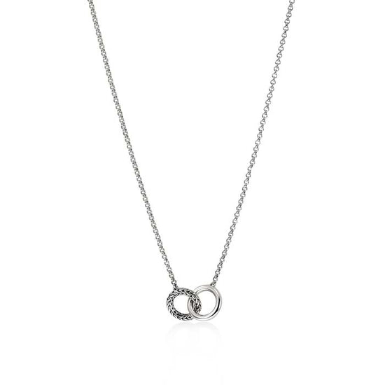 John Hardy Essential Linked Necklace in Sterling Silver