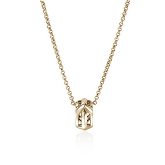 John Hardy Icon 50 Pendant Necklace in 14K Yellow Gold