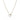 John Hardy Essentials Pavé Circle Necklace in 14K Yellow Gold