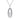 Gabriel & Co. 24" Bujukan and Rope Drop Pendant Necklace in Sterling Silver