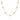 Gabriel & Co. Bujukan Bead Station Necklace in 14K Yellow Gold