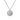 Gabriel & Co. Bujukan Paw Print Pendant Necklace in Sterling Silver