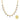 Gabriel & Co. Bujukan Diamond Drop Station Necklace in 14K Yellow Gold