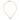 Gabriel & Co. Open Teardrop Diamond Hollow Paperclip Chain Necklace in 14K White and Yellow Gold